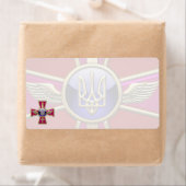 [100] Oekraïense luchtmacht Emblem Etiket (Insitu)