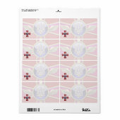 [100] Oekraïense luchtmacht Emblem Etiket (Full Sheet)