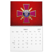 [100] Oekraïnse grondstrijdkrachten Emblem Kalender (Mar 2027)