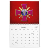 [100] Oekraïnse grondstrijdkrachten Emblem Kalender (Jan 2027)
