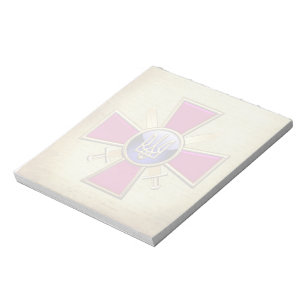 [100] Oekraïnse grondstrijdkrachten Emblem Notitieblok