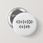100% OG RONDE BUTTON 5,7 CM (Voorkant /achterkant)