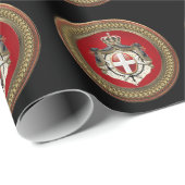 [100] Orde van Malta - Mom-wapenschild Cadeaupapier (Rol Hoek)