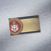 [100] Orde van Malta - Mom-wapenschild Magnetisch Visitekaartje (Voorbeeld)