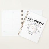 100% Organic Krebs Cycle Citric Acid Cycle TCAC Planner (Display)
