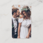 100 Pack Online QR RSVP & Foto Bruiloft Behuizing Visitekaartje (Achterkant)