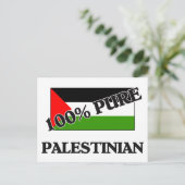 100 % PALESTIJNS BRIEFKAART (Staand voorkant)