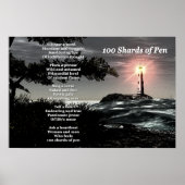 100 Pen Poster (Voorkant)