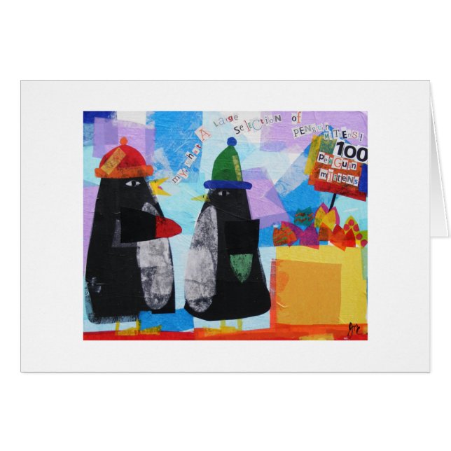 100 Penguin Mittens (Voorkant Horizontaal)