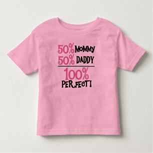 100 percenten van het Perfecte Roze Kinder Shirts