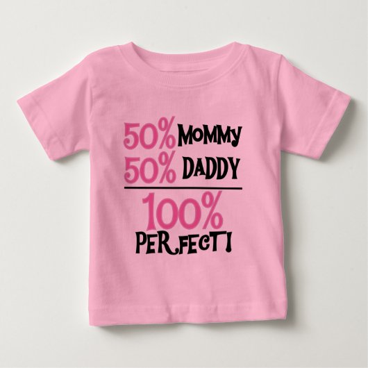 100% perfect - roze T-shirts en cadeautjes (Voorkant)