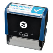 "100% Perfect!" + Rubberstempel van de onderwijsin Zelfinktende Stempel (Product)