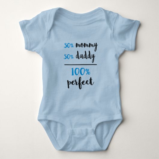 100% perfecte Baby Romper (Voorkant)