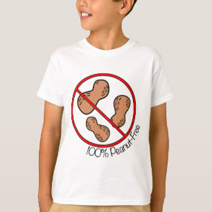 100% pinda-vrij t-shirt