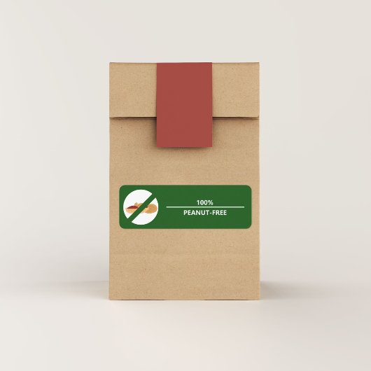 100% Pindavrije Product Etiket Sticker