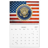 [100] Presidentiële dienstbadge [PSB] Kalender (Jan 2027)