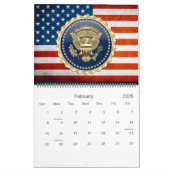 [100] Presidentiële dienstbadge [PSB] Kalender (Feb 2026)