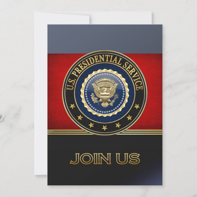 [100] Presidentiële dienstbadge [PSB] Special Ed. (Voorkant)