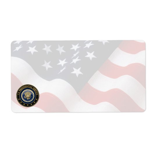 [100] Presidentiële dienstbadge [PSB] Special Ed. Etiket (Voorkant)