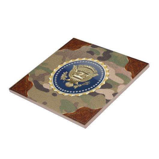 [100] Presidentiële dienstbadge [PSB] Tegeltje (Zijkant)