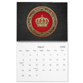 [100] Prince-Princess King-Queen Crown [Gold] Kalender (Mar 2026)