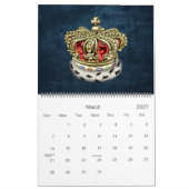 [100] Princess King-Queen Royal Crown Kalender (Mar 2027)