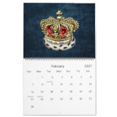 [100] Princess King-Queen Royal Crown Kalender (Feb 2027)