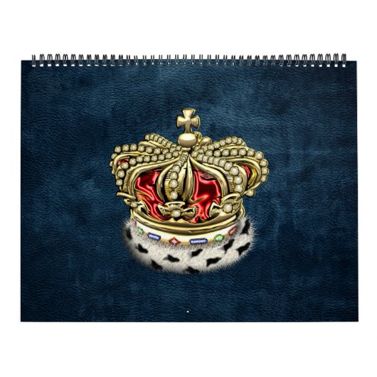 [100] Princess King-Queen Royal Crown Kalender (Hoes)