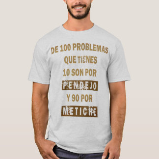 100 problemen t-shirt