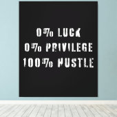 100 procent aanpak canvas afdruk (Insitu (Houten vloer))