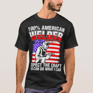 100 procent Amerikaanse Welder T-shirt