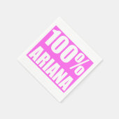 100 procent Ariana naam Servet (Hoek)