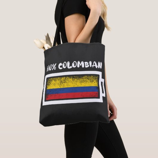 100 procent Colombiaanse vlag Tote Bag (Dichtbij)