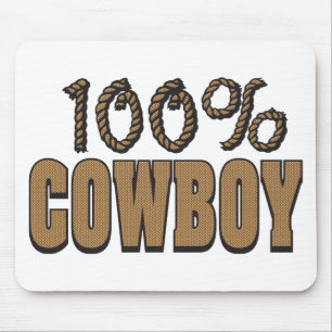 100 procent cowboy muismat