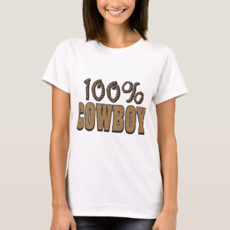 100 procent cowboy t-shirt
