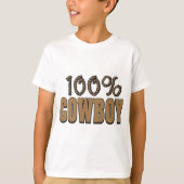 100 procent cowboy t-shirt (Voorkant)