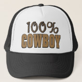 100 procent cowboy trucker pet (Voorkant)