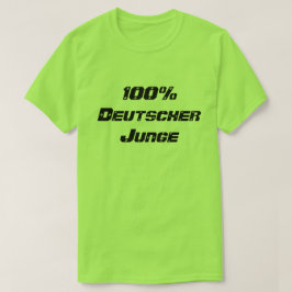 100 procent Deutscher Junge 100percen Duitse jonge T-shirt