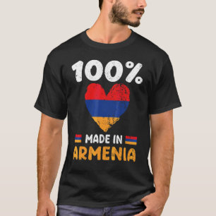 100 procent gemaakt in Armenië Armeense jongens me T-shirt