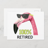 100 procent gepensioneerd briefkaart (Voorkant / Achterkant)