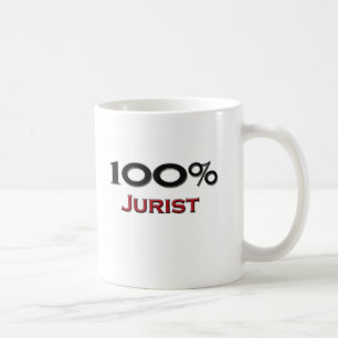 100 procent jurist koffiemok