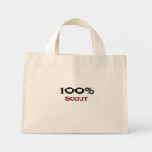 100 procent mini tote bag (Voorkant)