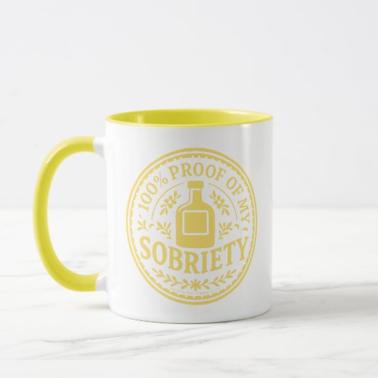 100% Proof of My Sobriety - Mug Mok (Links)
