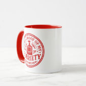 100% Proof of My Sobriety - Mug Mok (Voorkant links)