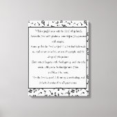 100 psalm canvas afdruk (Voorkant)