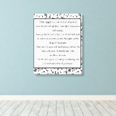 100 psalm canvas afdruk (Insitu (Houten vloer))
