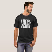 100 Pugliese Puglia trots T-shirt (Voorkant volledig)