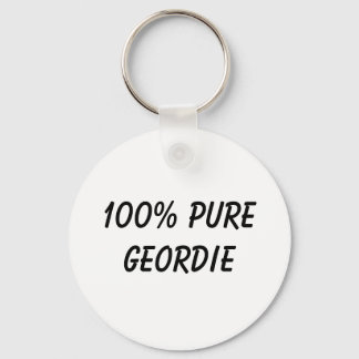 100% Pure Geordie Sleutelhanger