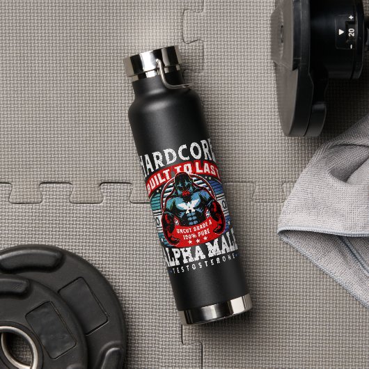 100% Pure Uncut Hardcore Gebouwd om ALPHA MANNELIJ Waterfles (Gym)