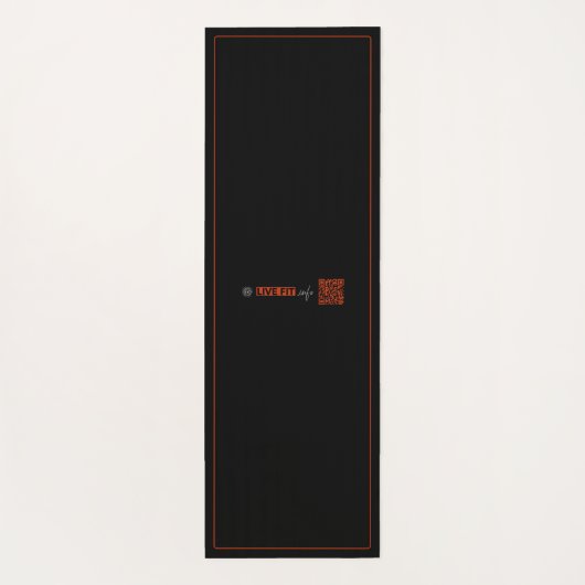 100 Push-Up Challenge Yoga Mat (Achterkant)